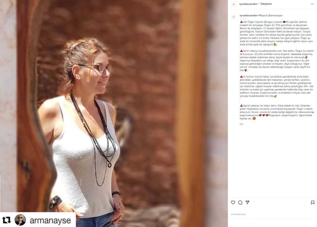 Ayşe Arman siteyi okurlarına tanıttı