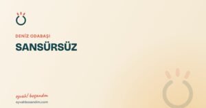 SANSÜRSÜZ — Eyvah Boşandım